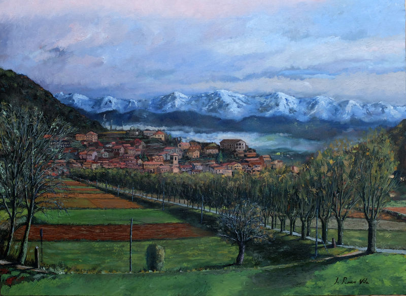 Quadre: La fredor de l'Estany